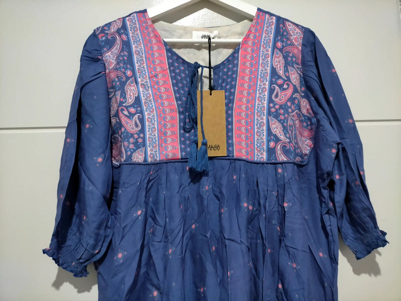 Goldie Mini Dress Celestial print