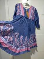 Goldie Mini Dress Celestial print