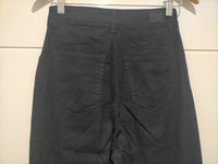 J-Lo Wide Leg Crop Jeans ~ Black