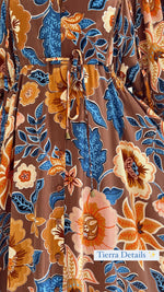 Eve Midi Dress Tierra Print
