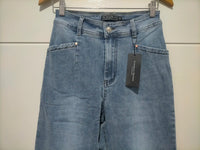 J-Lo Wide Leg Crop Jeans ~ Vintage Mid Blue