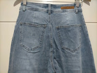 J-Lo Wide Leg Crop Jeans ~ Vintage Mid Blue