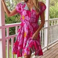 Lizzie Mini Dress Rosebud Print