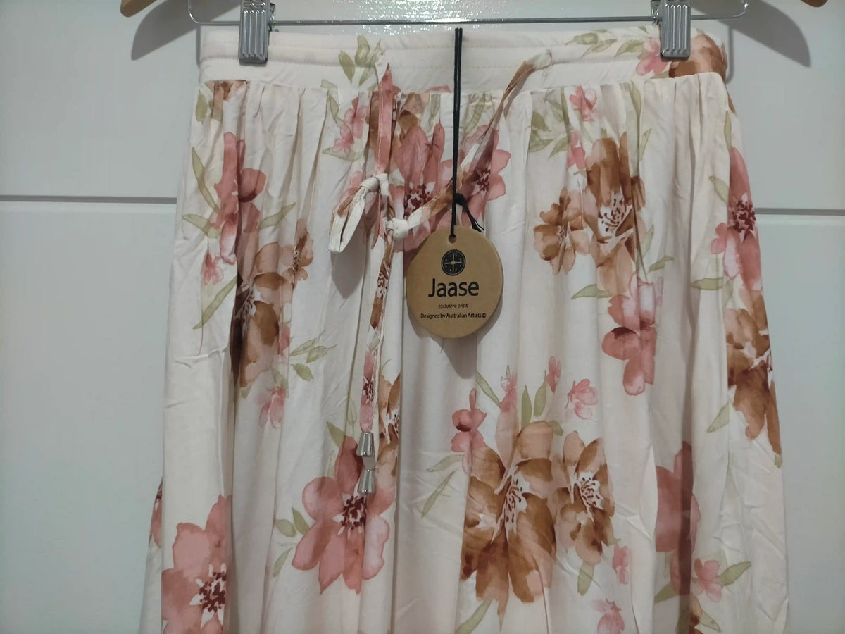 Marielle Maxi Skirt Love Story print