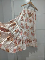 Marielle Maxi Skirt Love Story print