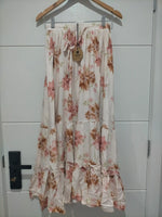 Marielle Maxi Skirt Love Story print