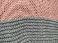 Minnesota Chunky Pocket Cardi ~ Pink, Blue and Cream