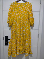 Monday Midi Dress Sunshine Daisy Print