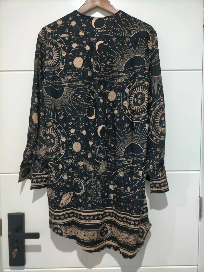 Moonstone Shirt Dress Astrid Print
