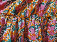 Natalia Strap Maxi Dress ~ Vintage Rust Floral Print