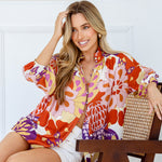 Oslo Blouse - Multi Floral