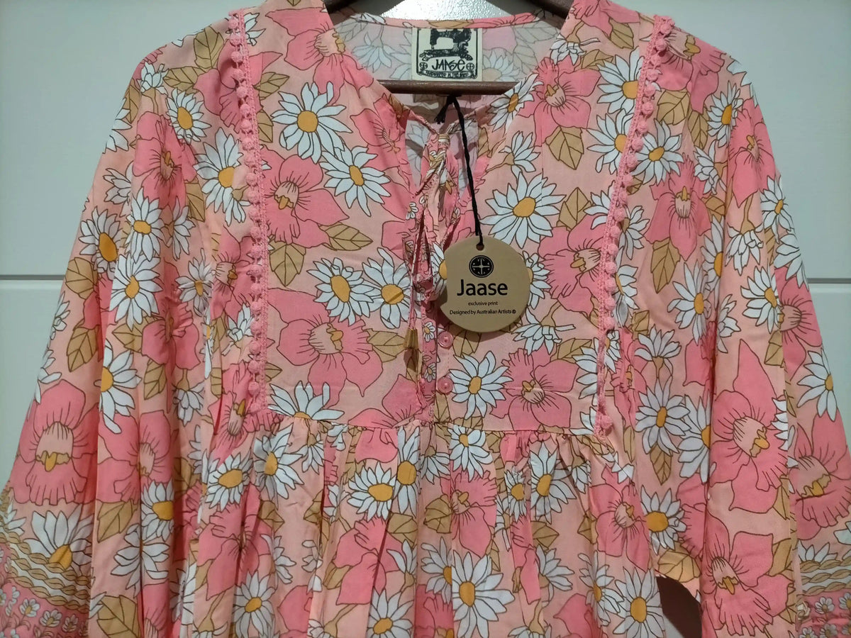 Palace Midi Dress Juliets Garden Print