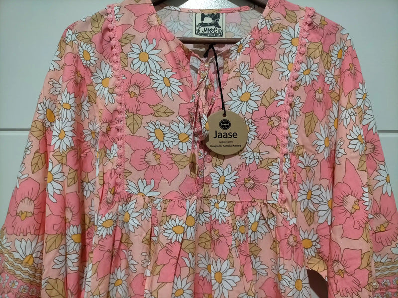Palace Midi Dress Juliets Garden Print
