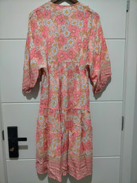 Palace Midi Dress Juliets Garden Print