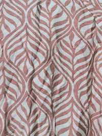 Aperol Blouse ~ Vine Blush and White