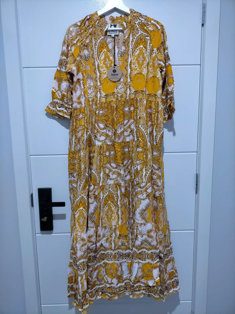 Tillie Maxi Dress Poet Print