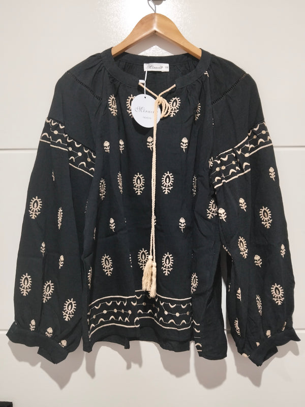 Prescott Blouse ~ Black