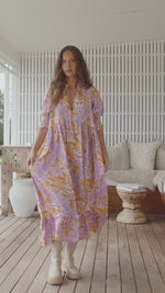 Kora Midi Dress Lucia Print