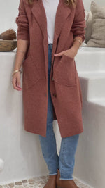 Chesterfield Coatigan - Soft Rust