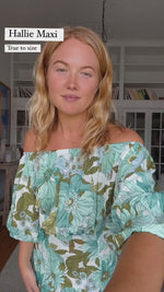 Hallie Maxi Dress Amaya print