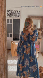 Penny Midi Dress Georgia Print
