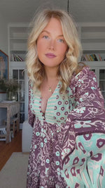 Eve Midi Dress Athena Print