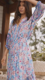 Jasmine Midi Dress Keilani Print