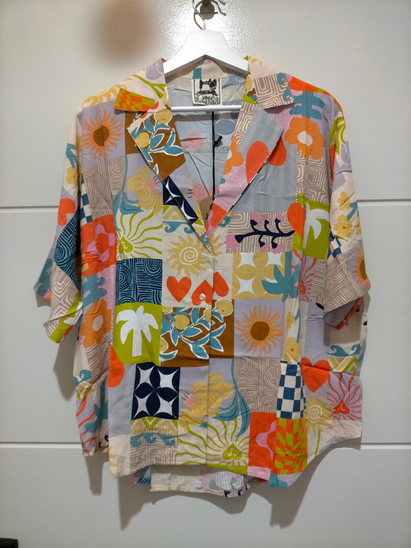 Samara Shirt Daisy Days Print