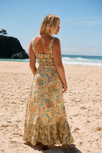 India Bustier Top ~ Sonnie Print