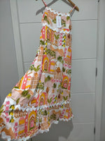 Sorrento Maxi Dress Morocco Door Print