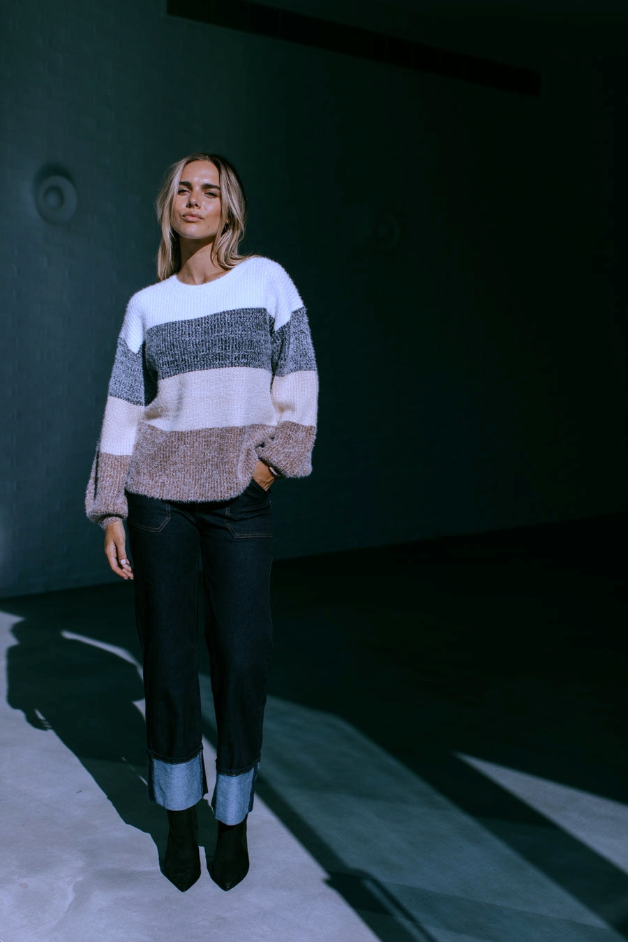 South Hampton ~ Stripe Knit