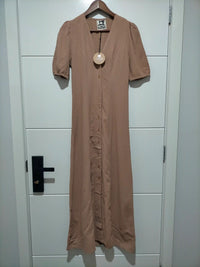 Sunkissed Maxi Dress Cocoa print