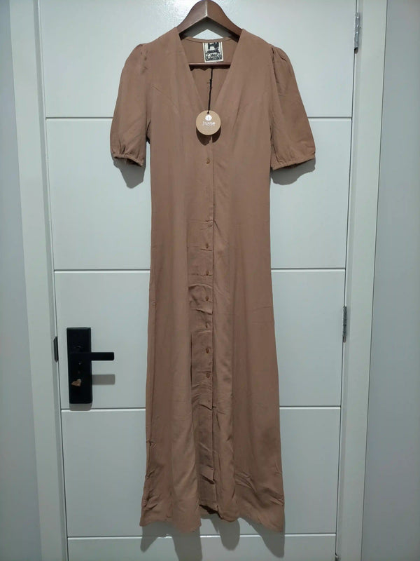 Sunkissed Maxi Dress Cocoa print