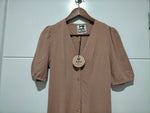 Sunkissed Maxi Dress Cocoa print
