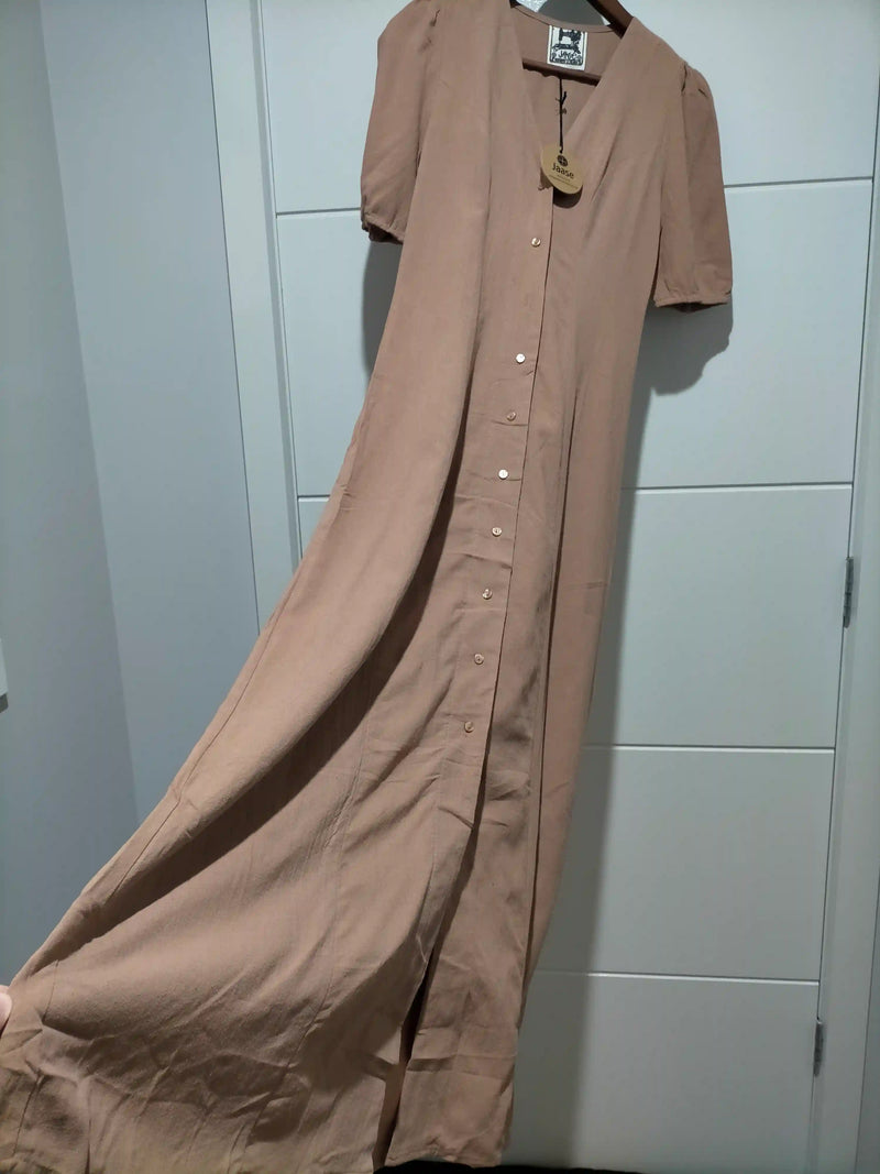 Sunkissed Maxi Dress Cocoa print
