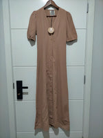 Sunkissed Maxi Dress Cocoa print