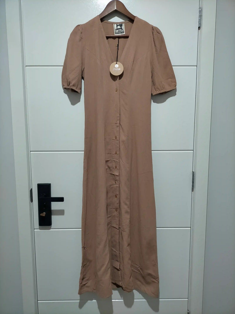 Sunkissed Maxi Dress Cocoa print