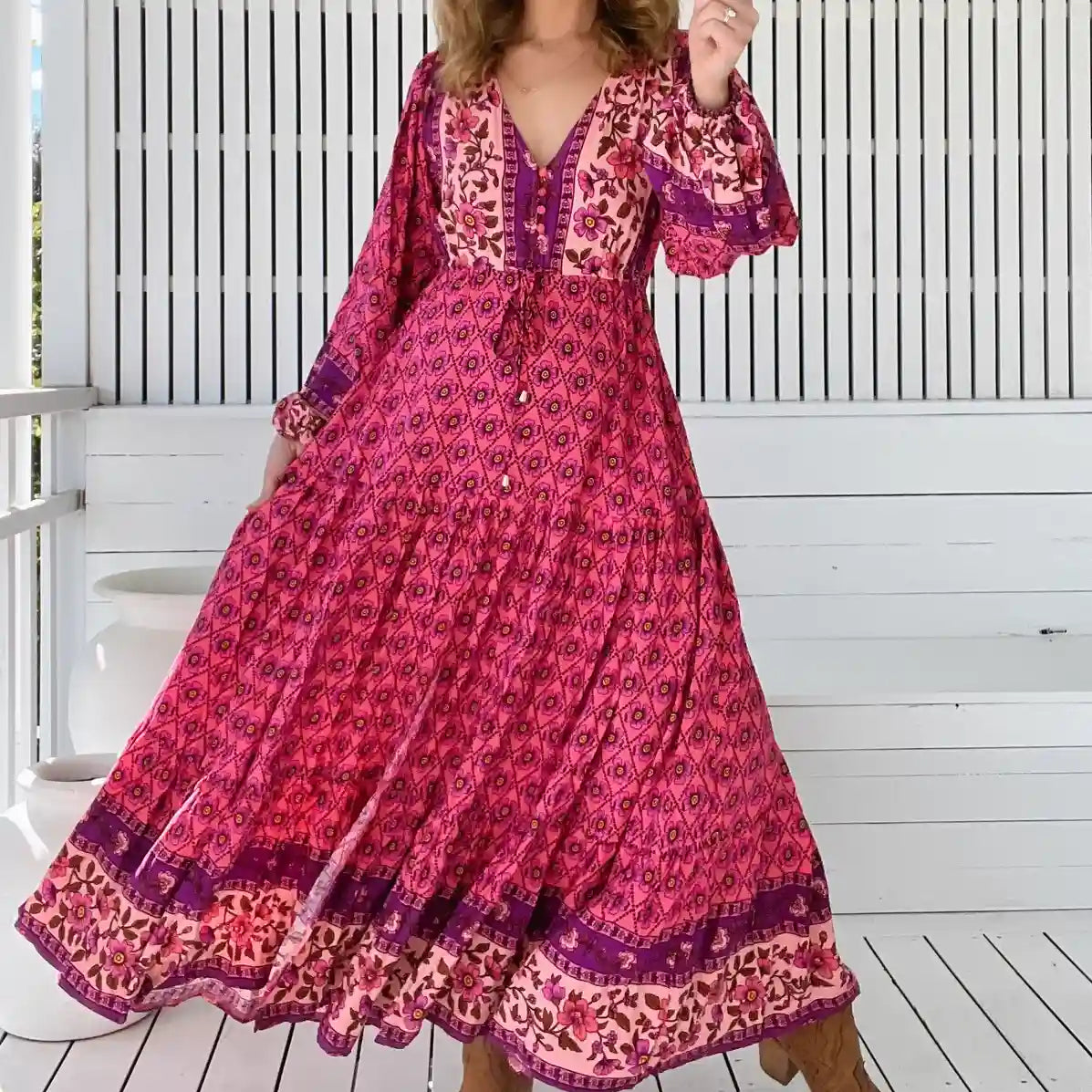 Teresa Maxi Dress Jolene Print