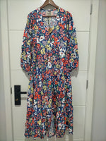 Teresa Maxi Dress Carnation Print
