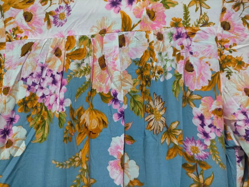 Tessa Maxi Dress French Rose Print