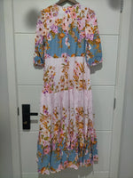 Tessa Maxi Dress French Rose Print