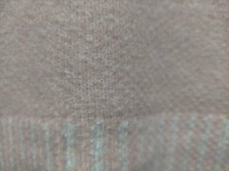 Tilly Crew Neck Blanket Stitch Knit - Blush