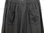 Tobacco Linen Pants - Black