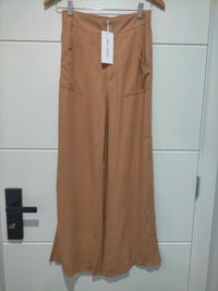 Tobacco Linen Pants ~ Soft Tan