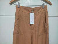 Tobacco Linen Pants ~ Soft Tan