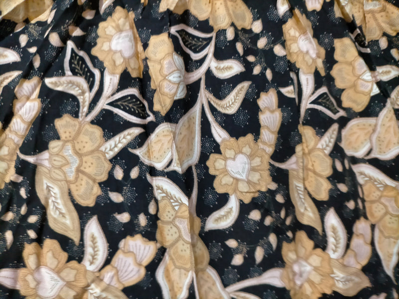 Erryn Maxi Dress Gold Valley Print by Jaase Kenzie Tenzie