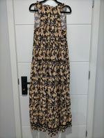 Erryn Maxi Dress Gold Valley Print by Jaase Kenzie Tenzie