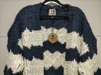 Clove Knit - Navy Stripe by Jaase Kenzie Tenzie