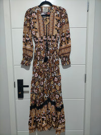 Sabrina Maxi Dress in Hennie Print by Jaase Kenzie Tenzie