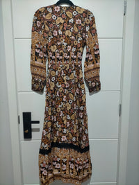 Sabrina Maxi Dress in Hennie Print by Jaase Kenzie Tenzie